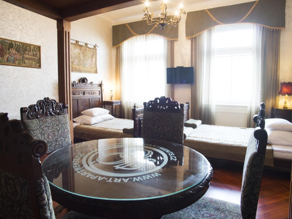 Art Apartments Celakovskeho Sady Prag Oda fotoğraf